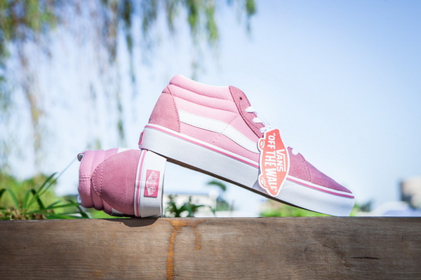 Vans High Top Shoes Women--076